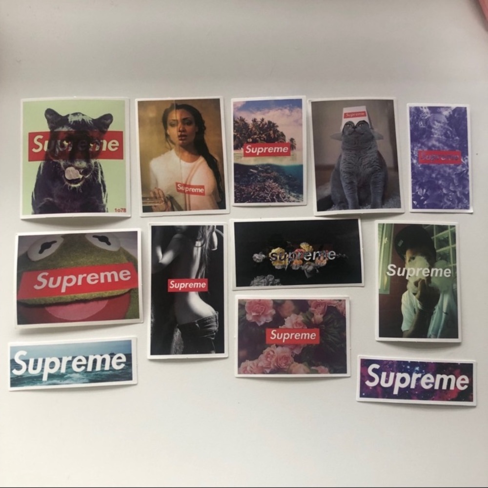 Supreme Stickers